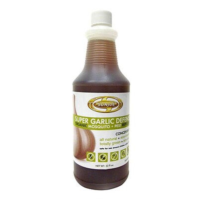 Sun Joe Super Garlic Defense Organic Mosquito + Pest Repellent; 32-Ounce (SJ2-SGD32)