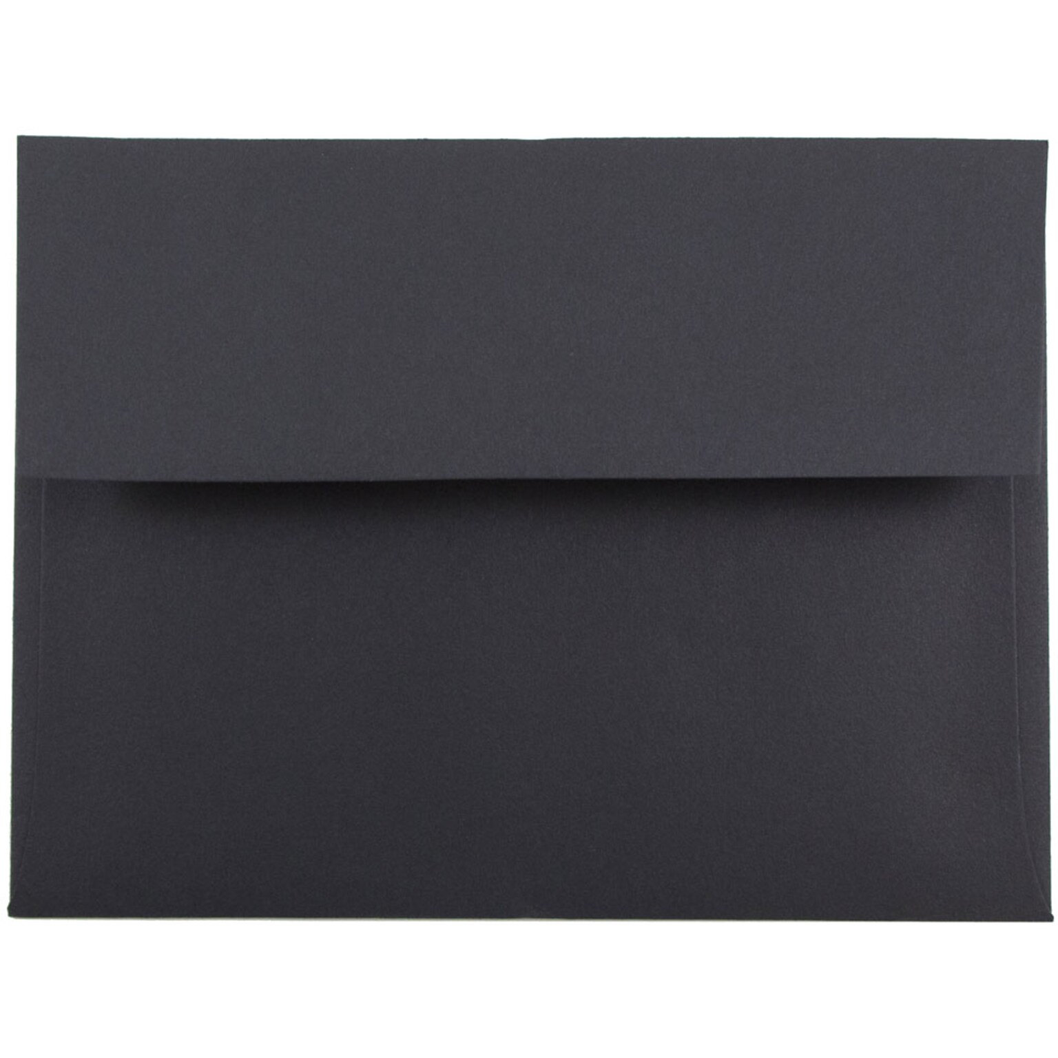 JAM Paper A6 Invitation Envelopes, 4.75 x 6.5, Black, 25/Pack (22115363)