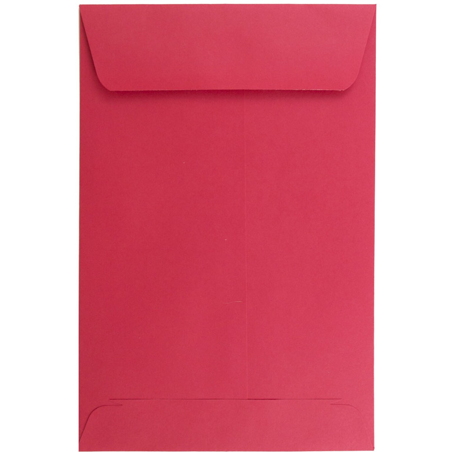 JAM Paper® 6 x 9 Open End Catalog Colored Envelopes, Red Recycled, 100/Pack (V0128139)