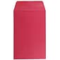 JAM Paper 6 x 9 Open End Catalog Colored Envelopes, Red Recycled, 100/Pack (V0128139)