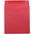 JAM Paper Booklet Envelope, 7 1/2 x 7 1/2, Red, 100/Carton (02792291B)