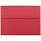 JAM Paper A7 Invitation Envelope, 5 1/4 x 7 1/4, Red, 50/Pack (15945I)