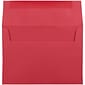 JAM Paper A7 Invitation Envelope, 5 1/4" x 7 1/4", Red, 50/Pack (15945I)