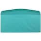 JAM Paper #10 Window Envelope, 4 1/8" x 9 1/2", Sea Blue, 25/Pack (5156478)