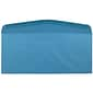 JAM Paper #10 Window Envelope, 4 1/8" x 9 1/2", Blue, 25/Pack (5156476)