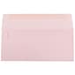 JAM Paper Open End #10 Business Envelope, 4 1/8" x 9 1/2", Baby Pink, 50/Pack (2155777I)