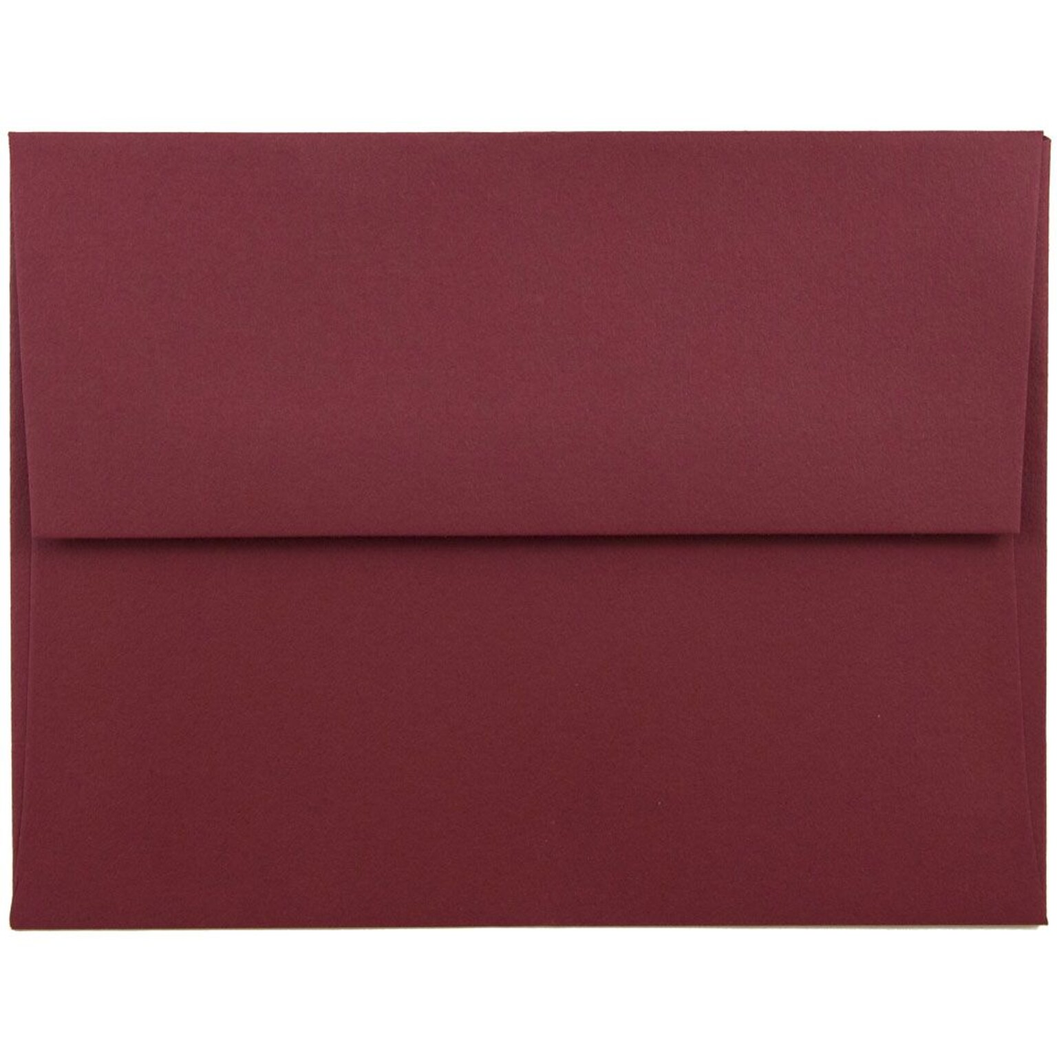 JAM Paper A2 Invitation Envelopes, 4.375 x 5.75, Dark Red, 50/Pack (31511305I)