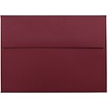 JAM Paper® A7 Invitation Envelopes, 5.25 x 7.25, Dark Red, Bulk 1000/Carton (1166B)