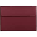 JAM Paper A9 Invitation Envelopes, 5.75 x 8.75, Dark Red, 25/Pack (31511321)