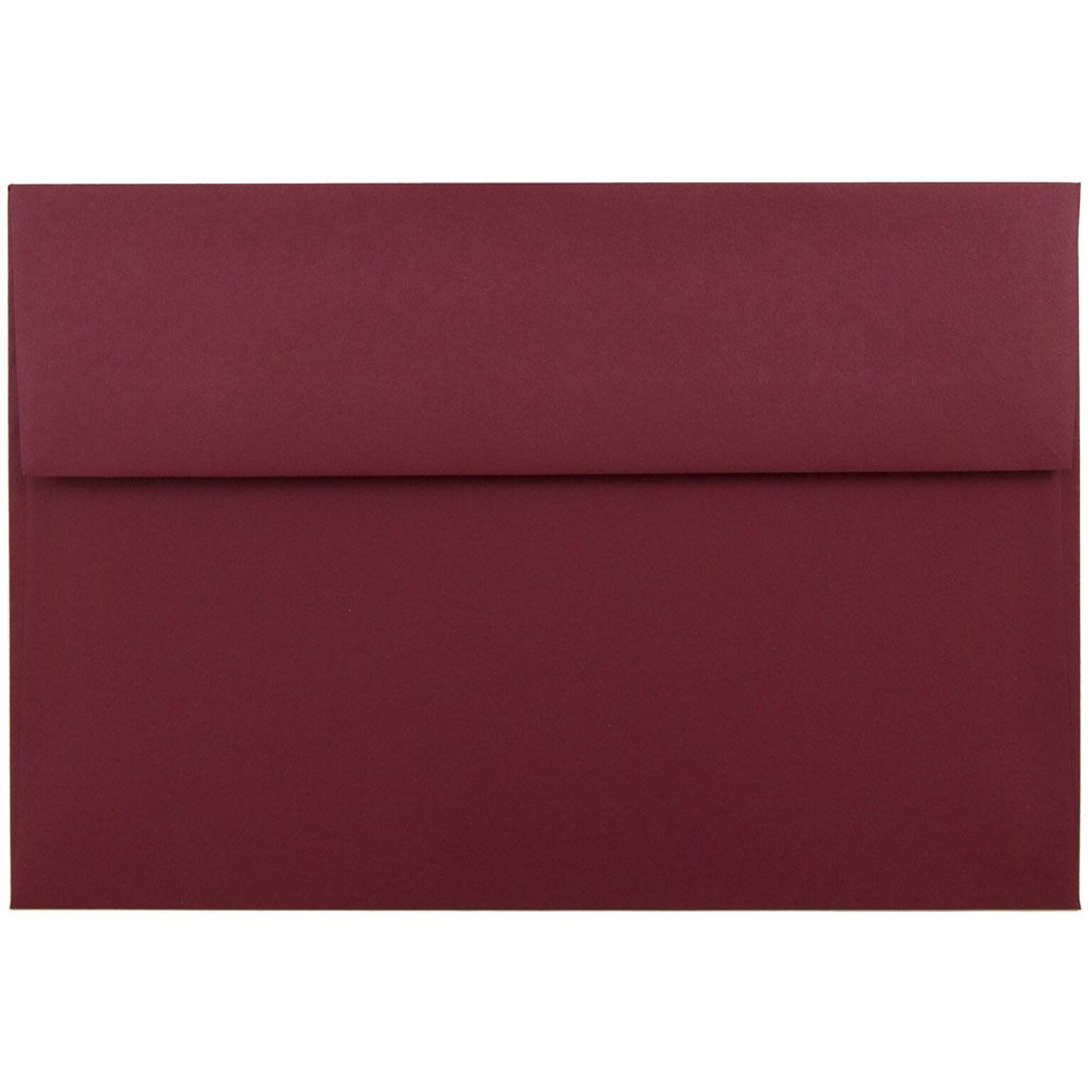 JAM Paper A9 Invitation Envelopes, 5.75 x 8.75, Dark Red, 25/Pack (31511321)