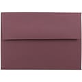 JAM Paper® 4Bar A1 Invitation Envelopes, 3.625 x 5.125, Burgundy, 25/Pack (36395836)