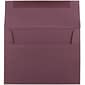 JAM Paper® A6 Invitation Envelopes, 4.75 x 6.5, Burgundy, 50/Pack (36395843I)