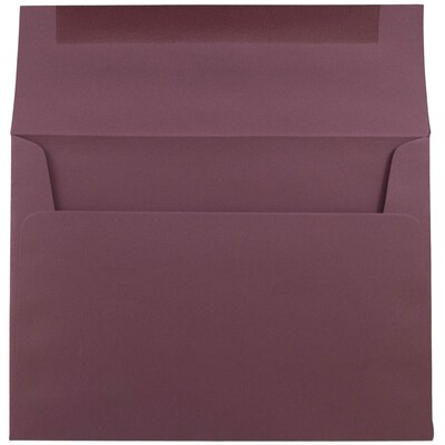 JAM Paper® A7 Invitation Envelopes, 5.25 x 7.25, Burgundy, 25/Pack (36395846)