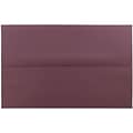 JAM Paper® A10 Invitation Envelopes, 6 x 9.5, Burgundy, Bulk 250/Box (36395842H)