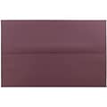 JAM Paper® A10 Invitation Envelopes, 6 x 9.5, Burgundy, 25/Pack (36395842)