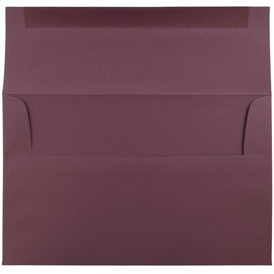 JAM Paper® A10 Invitation Envelopes, 6 x 9.5, Burgundy, 25/Pack (36395842)