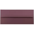 JAM Paper #10 Business Envelope, 4 1/8 x 9 1/2, Burgundy, 25/Pack (36395840)