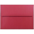 JAM Paper® A6 Metallic Invitation Envelopes, 4.75 x 6.5, Stardream Jupiter Red, Bulk 250/Box (V018263H)