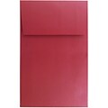 JAM Paper® A10 Policy Metallic Invitation Envelopes, 6 x 9.5, Stardream Jupiter Red, 50/Pack (V018306I)