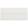 JAM Paper Strathmore #10 Business Envelope, 4 1/8 x 9 1/2, Bright White Laid, 25/Pack (191166)
