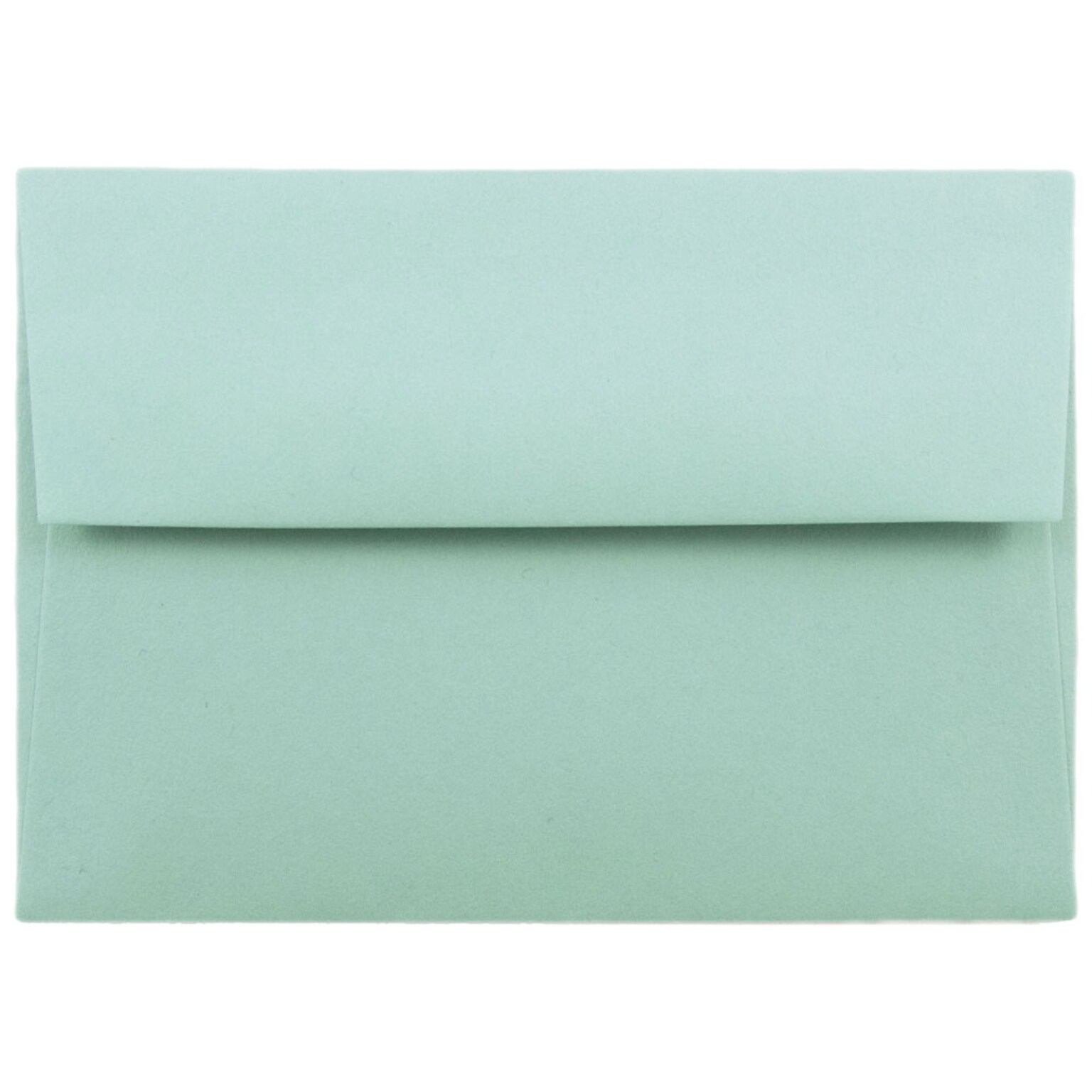 JAM Paper A2 Invitation Envelopes, 4.375 x 5.75, Aqua Blue, 50/Pack (1523981I)
