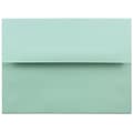 JAM Paper® A6 Invitation Envelopes, 4.75 x 6.5, Aqua Blue, Bulk 250/Box (157460H)