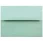 JAM Paper A6 Invitation Envelopes, 4.75 x 6.5, Aqua Blue, 25/Pack (157460)
