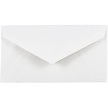 JAM Paper Monarch Security Tinted Business Envelope, 3 7/8 x 7 1/2, White, 1000/Carton (04093007B)