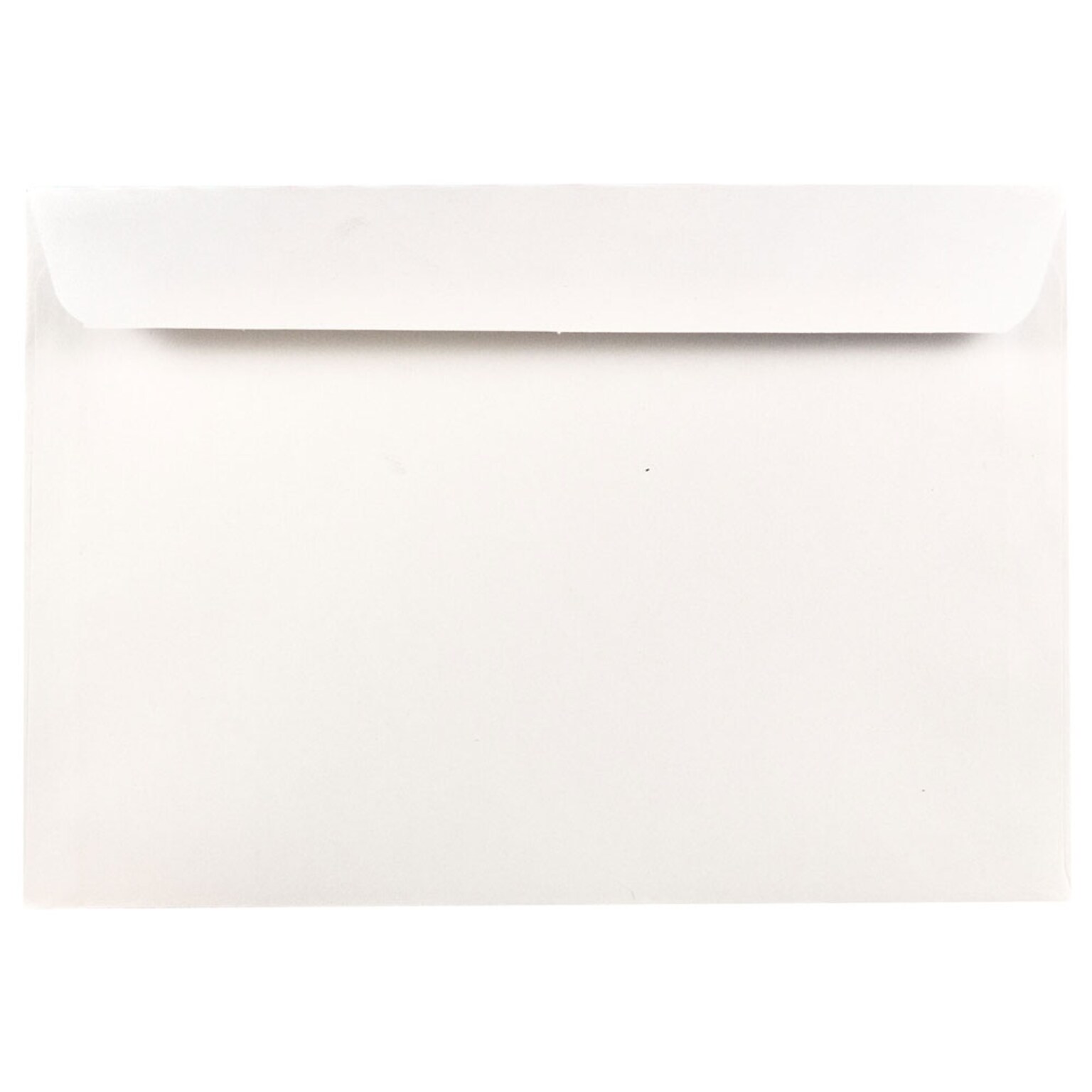 JAM Paper Booklet Envelope, 6 1/2 x 9 1/2, White, 25/Pack (4241)