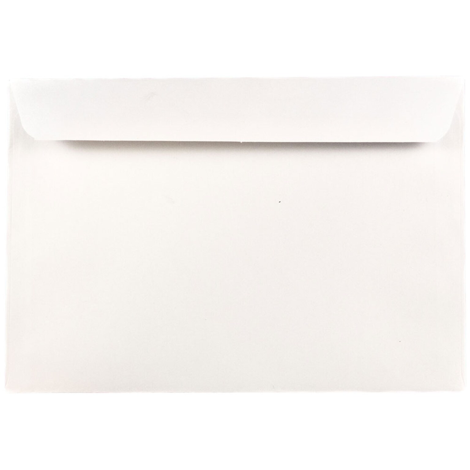 JAM Paper Booklet Envelope, 7 1/2 x 10 1/2, White, 25/Pack (4246)