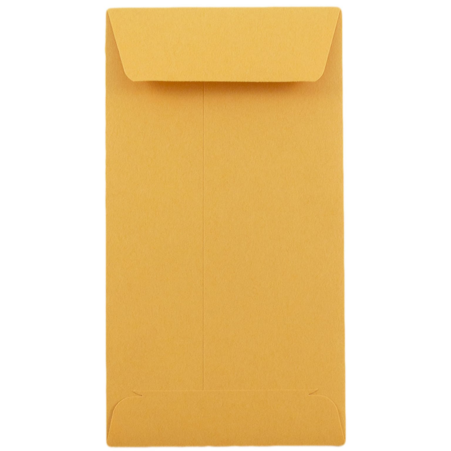 JAM Paper #7 Coin Envelope, 3 1/2 x 6 1/2, Brown Kraft, 1000/Carton (95125B)