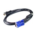 APC® KVM Cable, 25, Black, USB