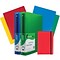 JAM Paper® Back To School Assortments, Red, 4 Heavy Duty Folders, 2 1.5 Inch Binders & 1 Red Journal
