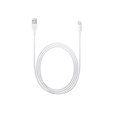Apple 2m White Data Transfer Cable; Lightning to USB (MD819AM/A)