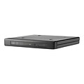 HP® K9Q83AT External Desktop DVD-Writer USB 3.0; Jack Black