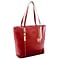 McKlein M Series Cristina Red Leather Tote with Tablet Pocket (97546)