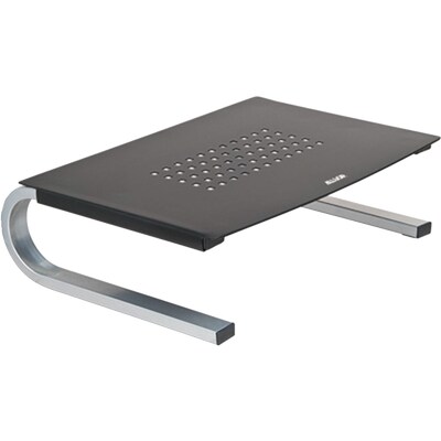 Allsop® Metal Monitor Stands Steel, Black/Gray/Silver