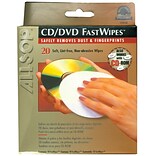 Allsop CD Fastwipes™, 20 Pk
