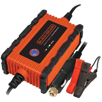 Black Decker Waterproof Battery Charger/maintainer (2 Amps)