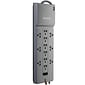 Belkin Home/office Surge Protector (12-outlet; 1-in/2-out Telephone/modem Protection; Rj45 & Coaxial