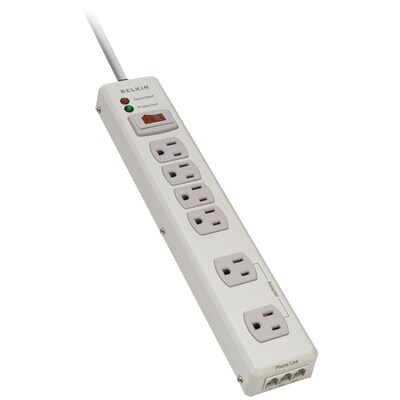 Belkin 6-outlet Metal Surge Protector