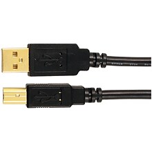 A-Male to B-Male USB 2.0 Cable (6ft)