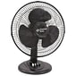 Comfort Zone 12" Oscillating Table Fan (black)