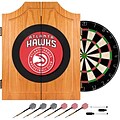 Trademark Global® Solid Pine Dart Cabinet Set, Atlanta Hawks NBA