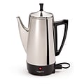 Presto 12-Cups Coffee Percolators, Silver (02811)