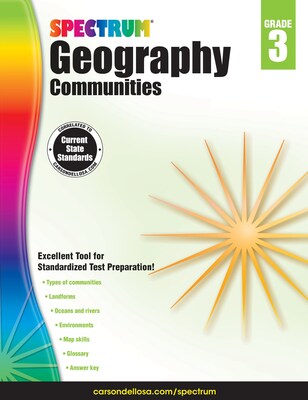 Spectrum Spectrum Geography Grade 3 Workbook (704658)