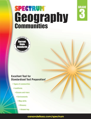 Spectrum Spectrum Geography Grade 3 Workbook (704658)