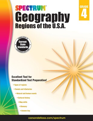 Spectrum Spectrum Geography Grade 4 Workbook (704659)
