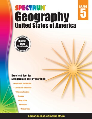 Spectrum Spectrum Geography Grade 5 Workbook (704660)