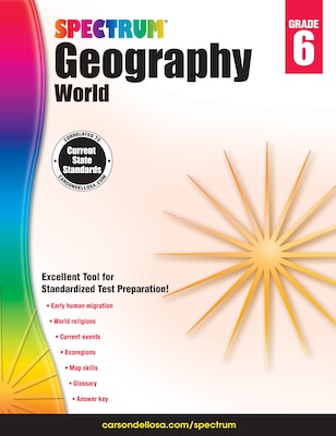 Spectrum Spectrum Geography Grade 6 Workbook (704661)